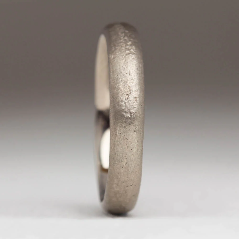 4mm Comfort Sandcast Ring - Image 3