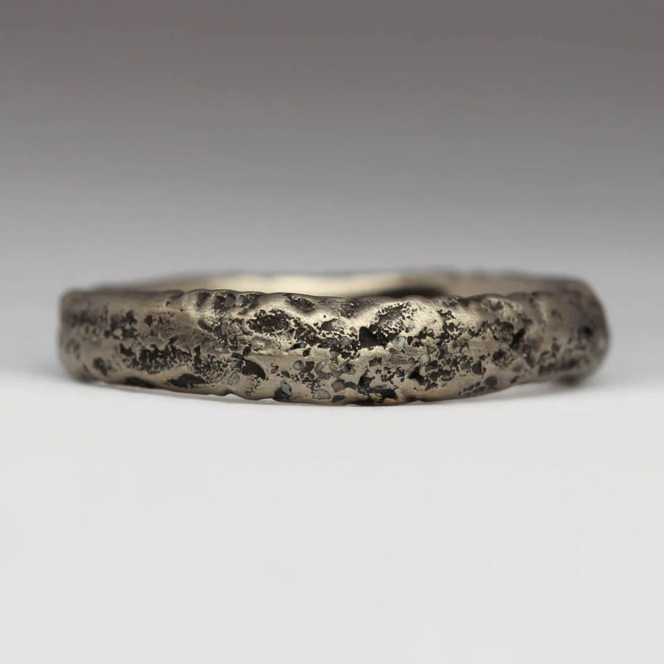4mm Extra Texture Sandcast Ring - Image 9