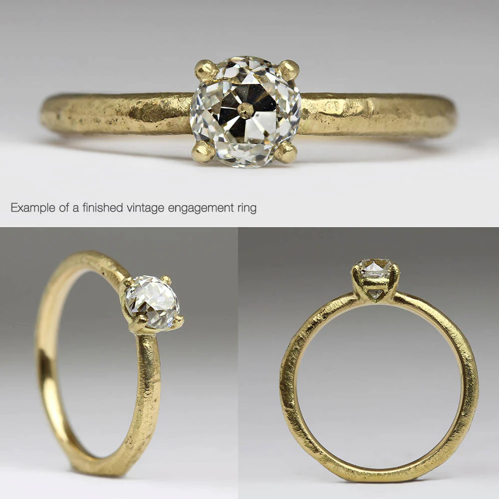 4.28mm 0.54ct Old Mine Cut Vintage Diamond - Image 5