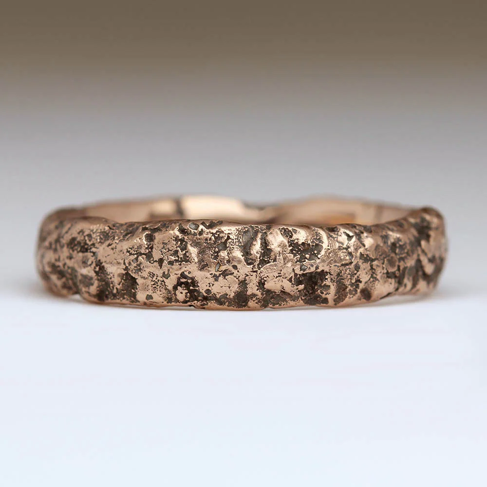 5mm Extra Texture Sandcast Ring - Image 8